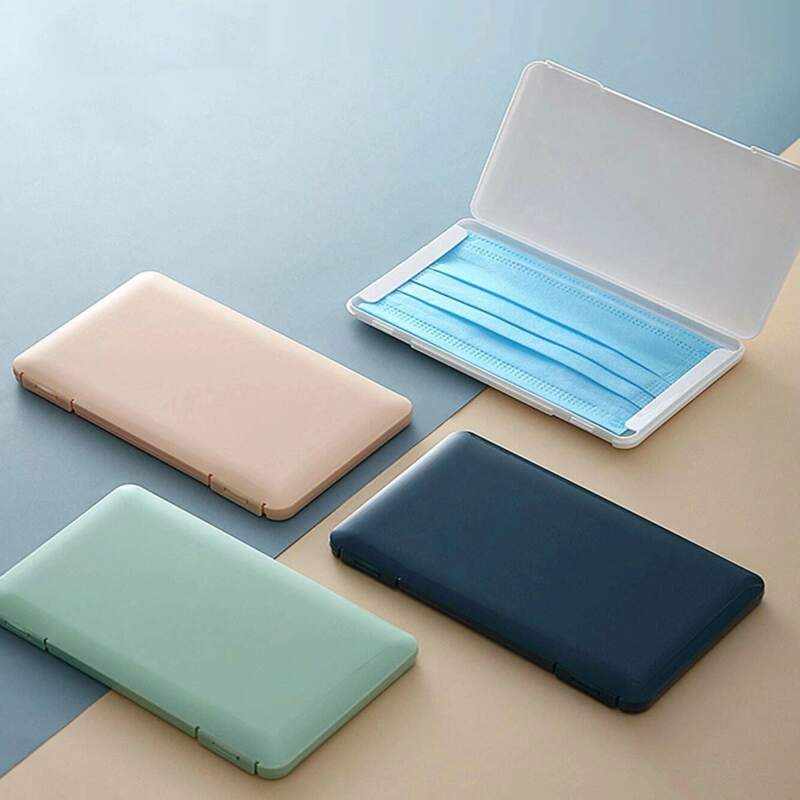 

1pc Random Color Face Cover Storage Box, Multicolor