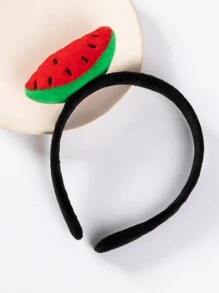 Aro de pelo de Disfraz sandía - Multicolor - Ver 2