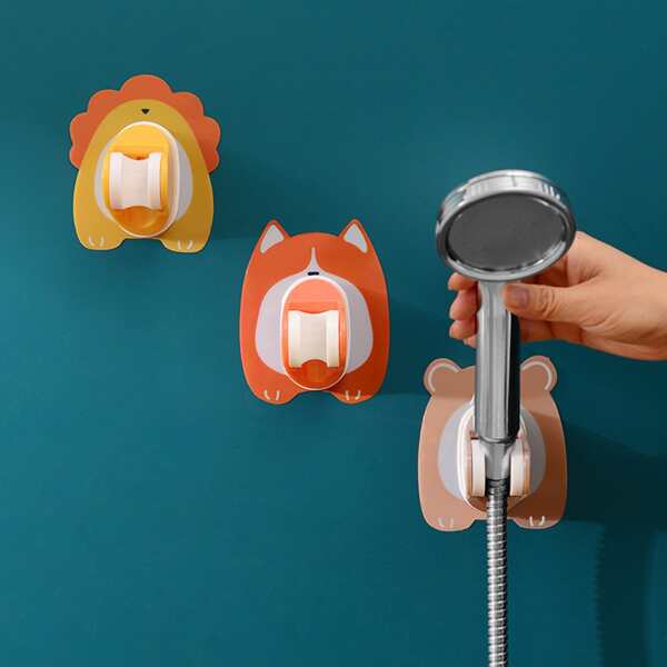 

1pc Random Animal Shaped Shower Head Storage Holder, Multicolor