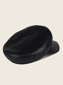 1 Pieza Gorra De Boina Unisex Para Niños De 3 A 7 Años Para Diversas Ocasiones - Negro - Ver 3