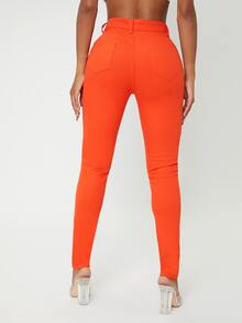 SHEIN SXY 高腰緊身牛仔褲