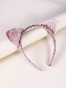 Diadema con diseño de oreja de gato - Rosa - Ver 12