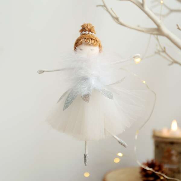 

1pc Christmas Plush Doll Pendant, Multicolor