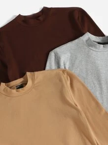 Áo thun nữ màu trơn Giải trí - Nhiều màu - Xem 4