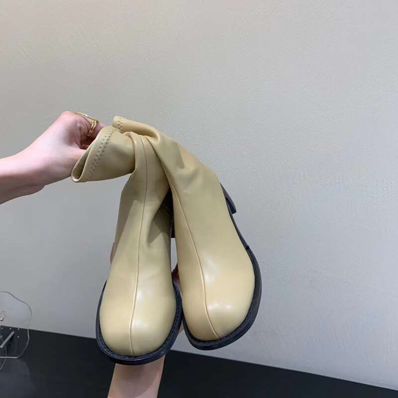 

Minimalist Sock Boots, Yellow