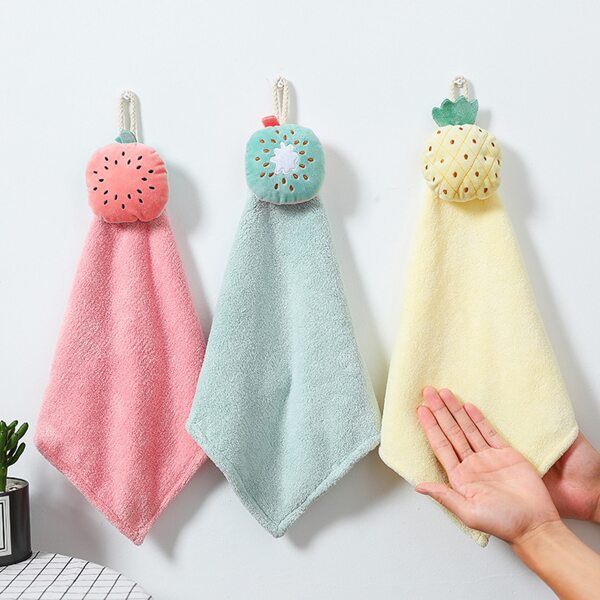 

1pc Fruit Decor Random Hand Towel, Multicolor