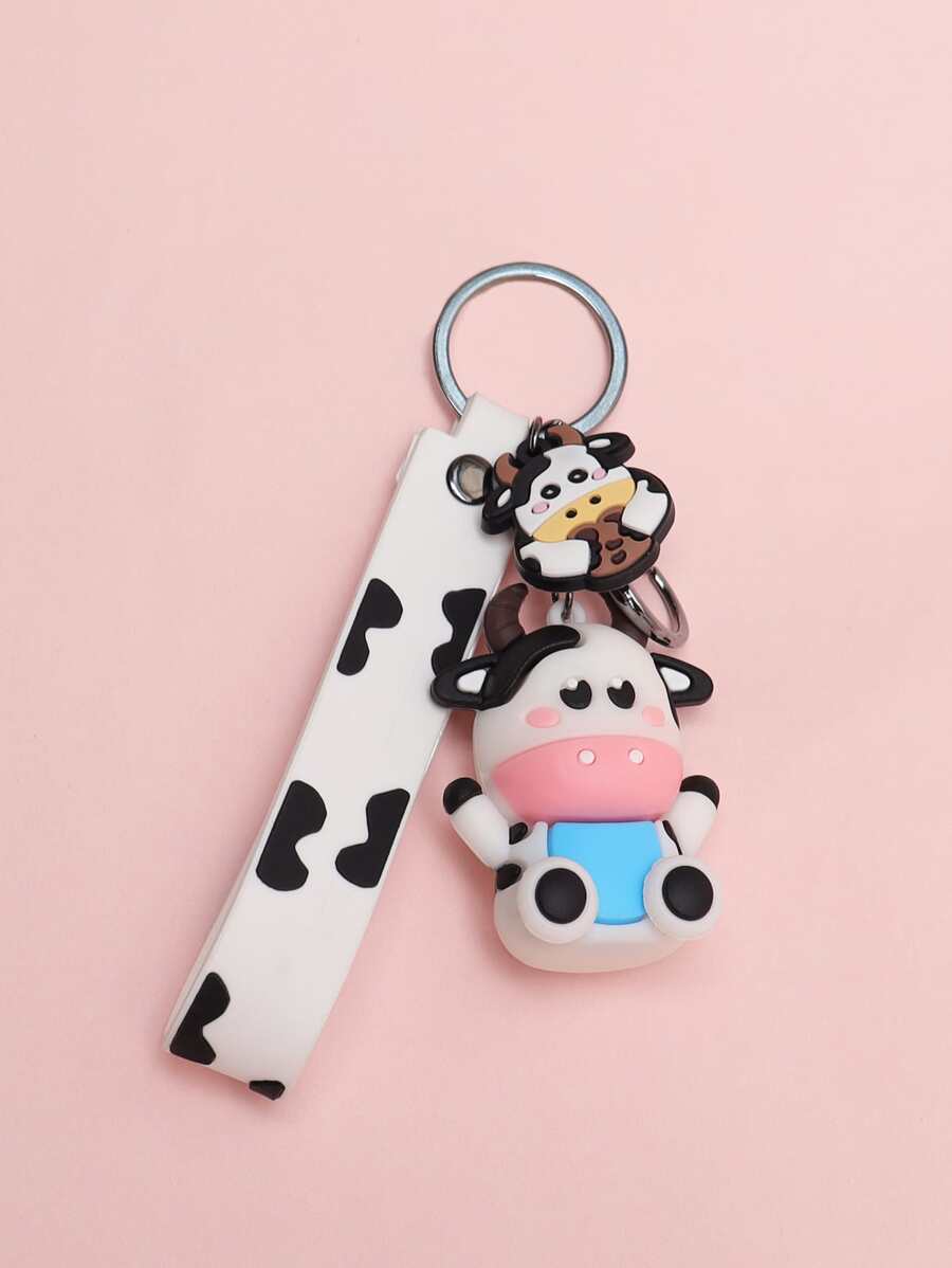 Móc khóa hình con bò Phụ kiện ô tô Túi đeo vai Ba lô cho trường học Hoạt hình dễ thương Goth Y2k Phụ kiện Halloween Ngày nhà giáo Ý tưởng quà tặng Giáng sinh Dây đeo túi có ngăn đựng thẻ Phụ kiện ô tô Túi đeo vai Phụ kiện ô tô Bạn bè Chị em - Nhiều màu - Xem 1