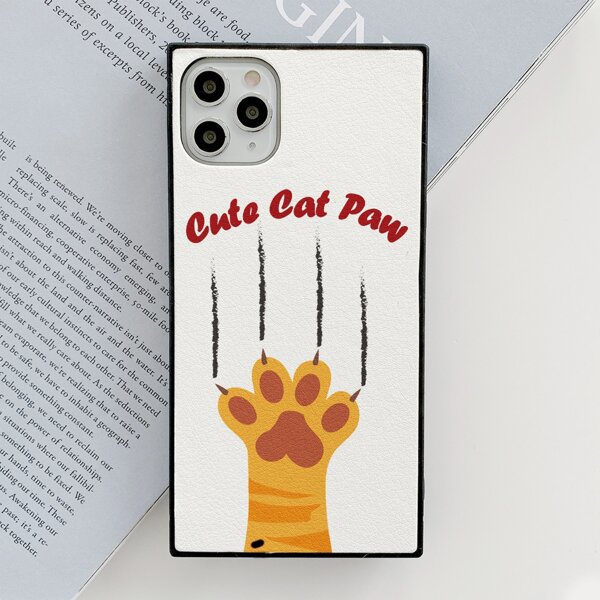 

Cartoon Cat Paw Phone Case, Multicolor