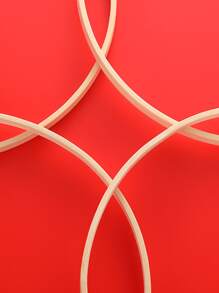 1件DIY木繡花箍 - 米色 - 查看 6