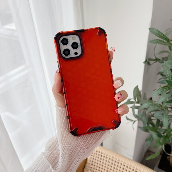 

Geometric Pattern Phone Case, Red