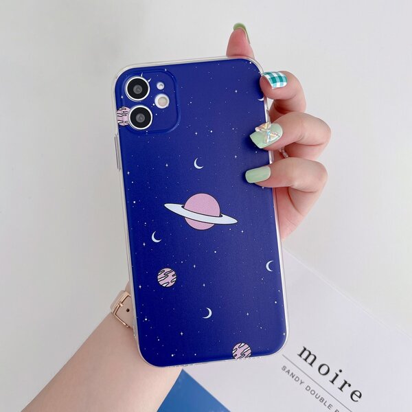

Planet Painted Phone Case, Multicolor