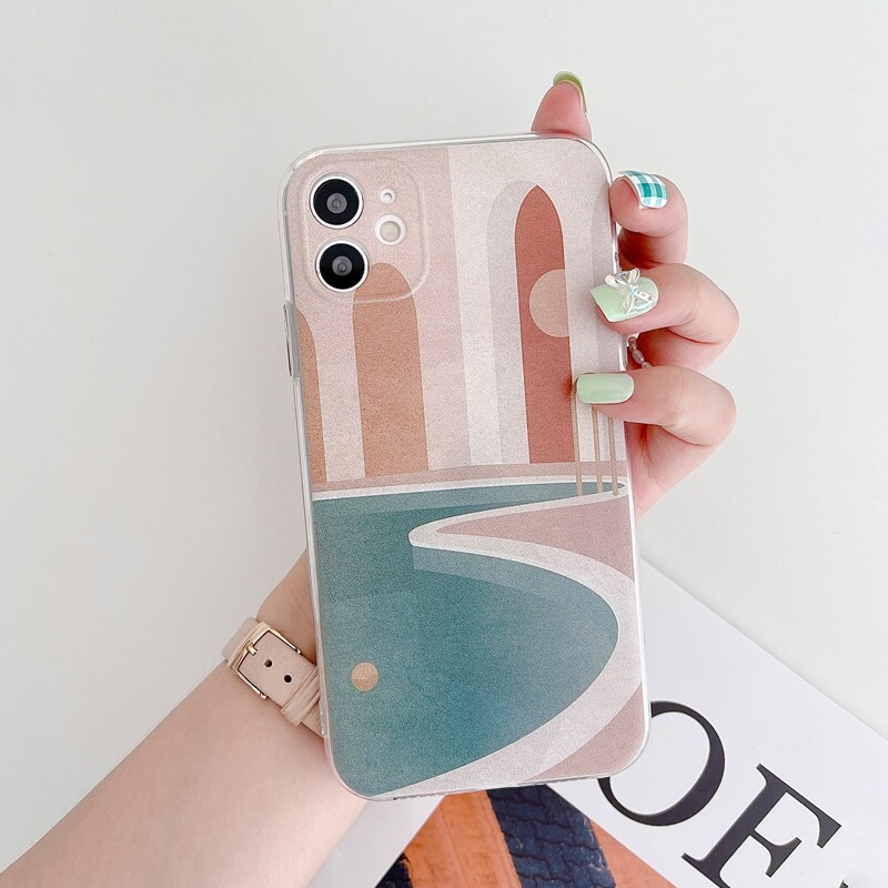 

Graphic Phone Case, Multicolor