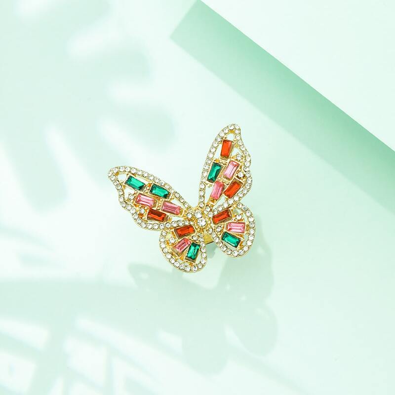 

Butterfly Decor Ring, Multicolor
