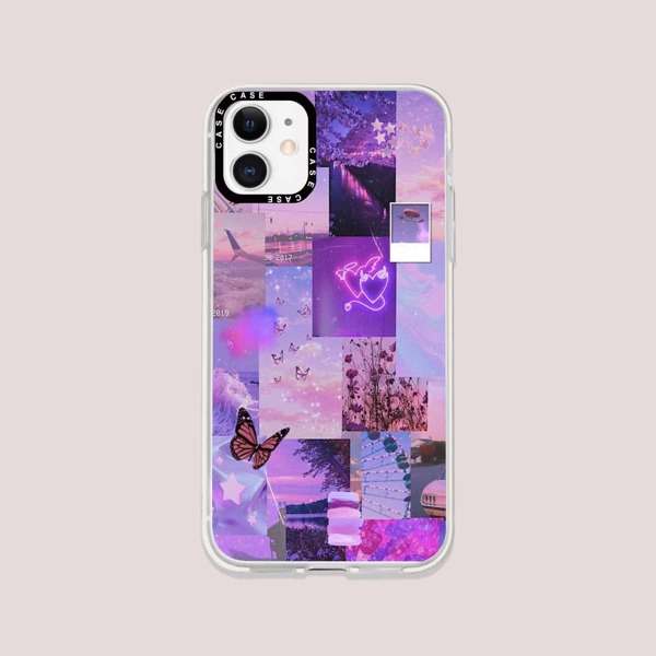 

Aesthetic Collage Phone Case, Multicolor