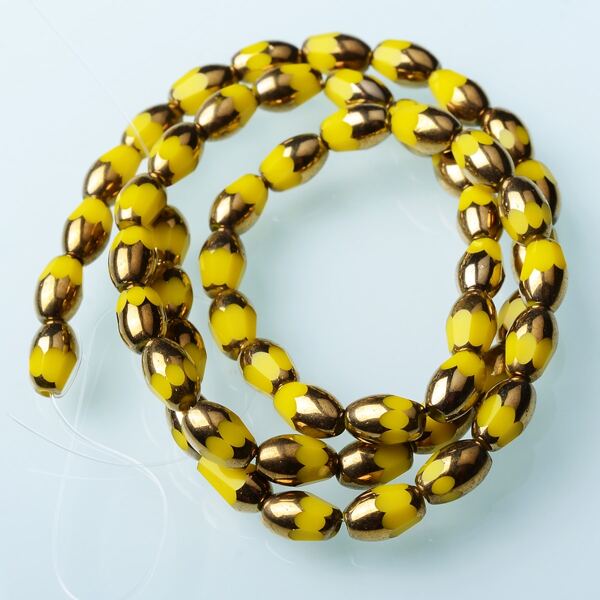 

1pack Bead DIY Jewelry Accessory, Yellow