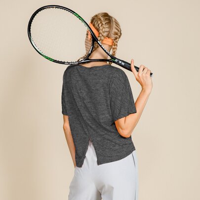 Split Hem Sports Tee