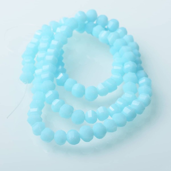

1pack Bead DIY Jewelry Accessory, Teal blue