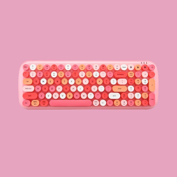 

Wireless Bluetooth Keyboard, Pink