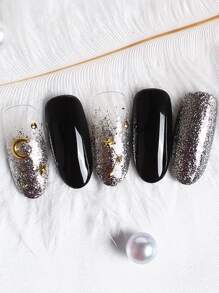 1box Geometric Nail Art Decoration - Gold - View 2