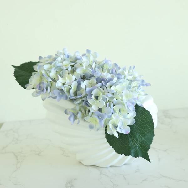 

1pc Artificial Hydrangea, Blue