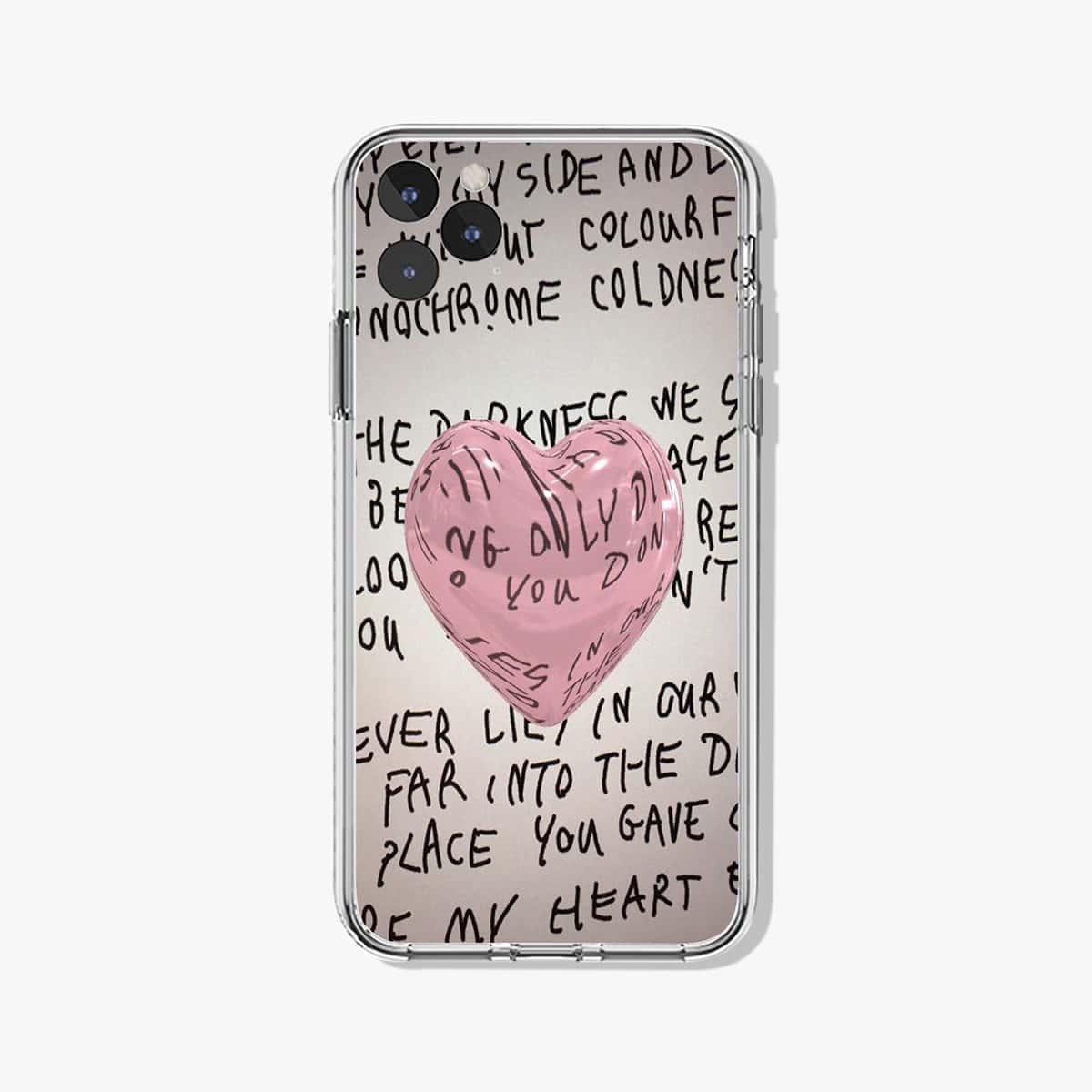

Letter Graphic Phone Case, Multicolor