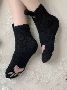 Rozmyte skarpetki w serce