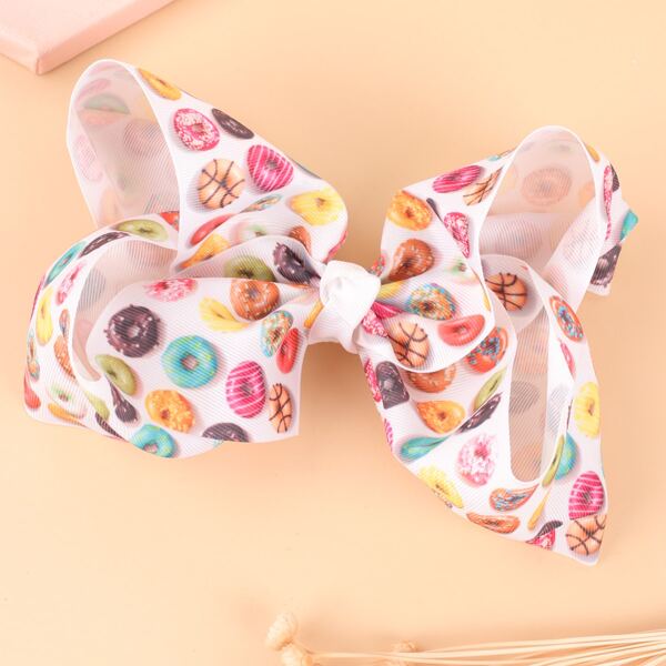 

Girls Bow Decor Hair Clip, Multicolor