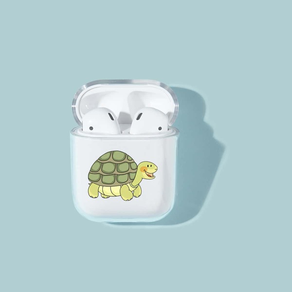 

Tortoise Pattern Case For AirPods, Clear