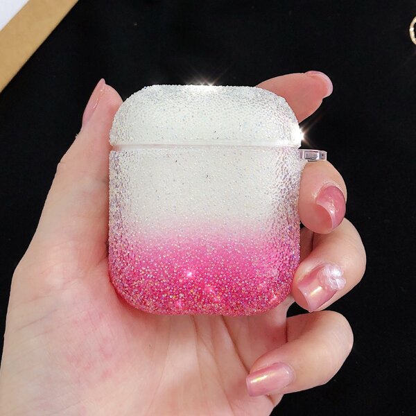 

Ombre Glitter Case For AirPods, Pink