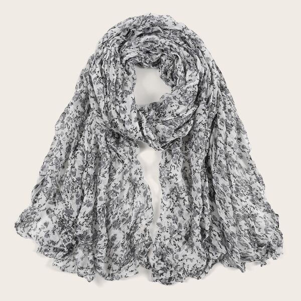

Ditsy Floral Pattern Scarf, Multicolor