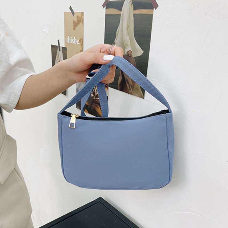 

Minimalist Shoulder Bag, Blue