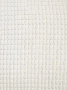 1pc Plain Pillow Cover Without Filler - White - View 6
