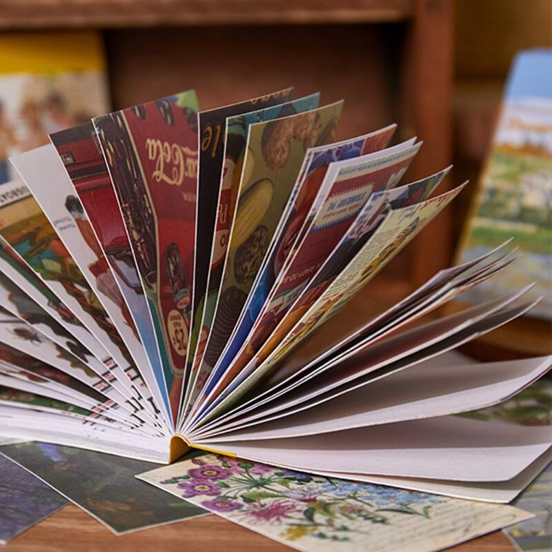 

1pc Vintage Pattern Random Sticker, Multicolor