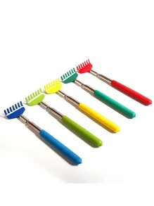 1入組不銹鋼隨機彩色按摩背部刮板 - 彩色 - 查看 3