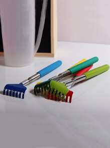 1入組不銹鋼隨機彩色按摩背部刮板 - 彩色 - 查看 7