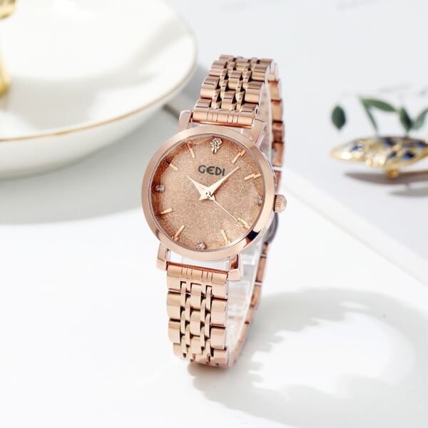 

Glitter Round Pointer Quartz Watch