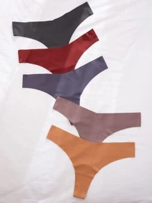 5 cái quần lót không đánh dấu bộ - Nhiều màu - Xem 1