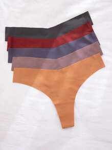 5 cái quần lót không đánh dấu bộ - Nhiều màu - Xem 3