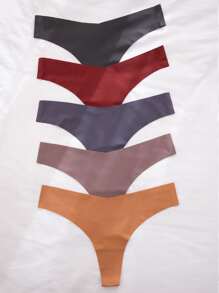 5 cái quần lót không đánh dấu bộ - Nhiều màu - Xem 6