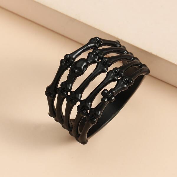 

Skeleton Claw Decor Ring, Black