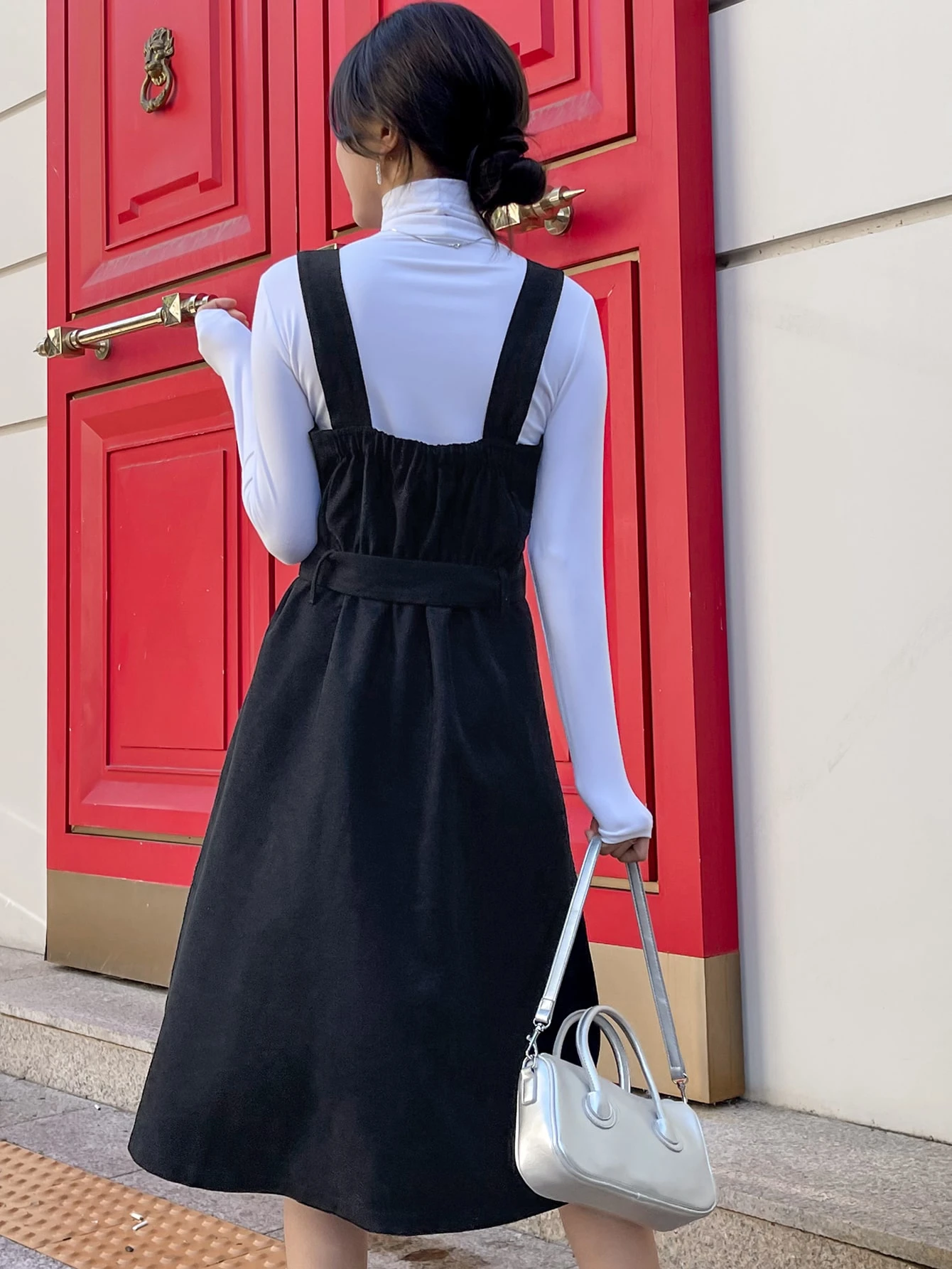 knee length dresses for ladies Overall Dress