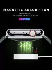 二合一充电器，兼容 和 Apple Phone - 白色 - 查看 3