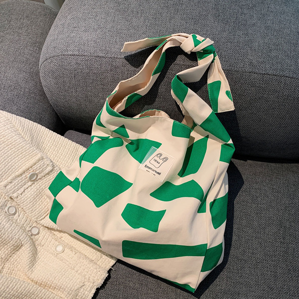

Geometric Graphic Shopper Bag, Multicolor