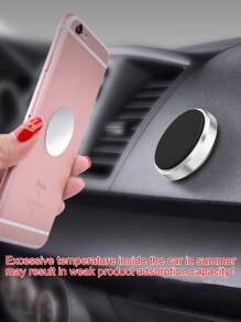 桌面磁汽車手機支架 - 銀色 - 查看 5