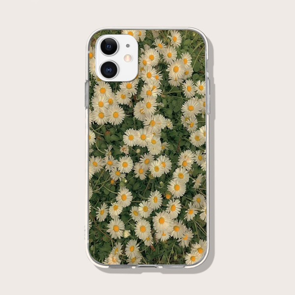 

Daisy Pattern Phone Case, Multicolor