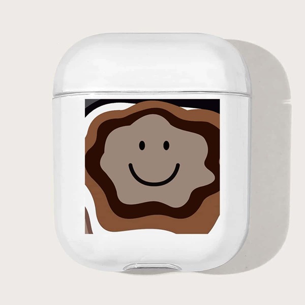 

Smile Pattern Case For AirPods, Clear
