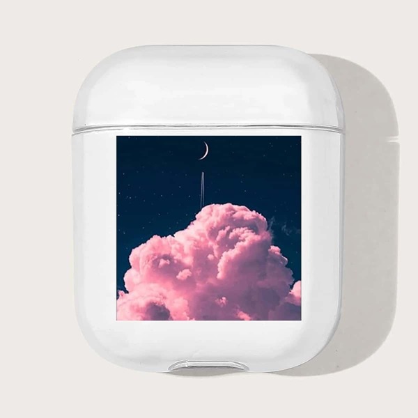 

Cloud Pattern Case For AirPods, Clear