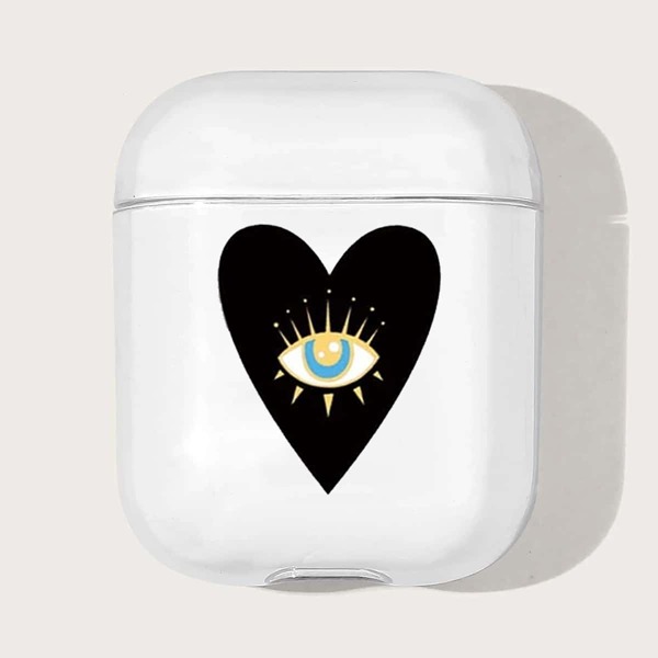 

Eye Pattern Case For AirPods, Clear
