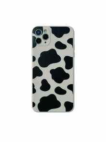 Vỏ điện thoại in hình con bò - Màu be - Xem 3