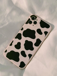 Vỏ điện thoại in hình con bò - Màu be - Xem 5
